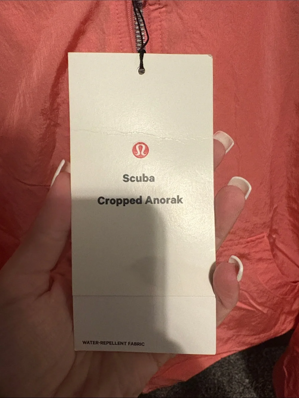 Lululemon Scuba Cropped Anorak Jacket